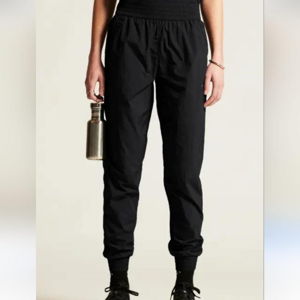 RAG & BONE Black Lightweight Pull On Parachute Pants S
